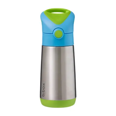 Cana termos cu pai pentru 12 luni+ Albastru/Verde, 350ml, Bbox