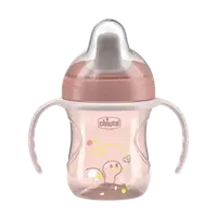 Canuta de antrenament pentru copii 6 luni+ Roz, 200ml, Chicco