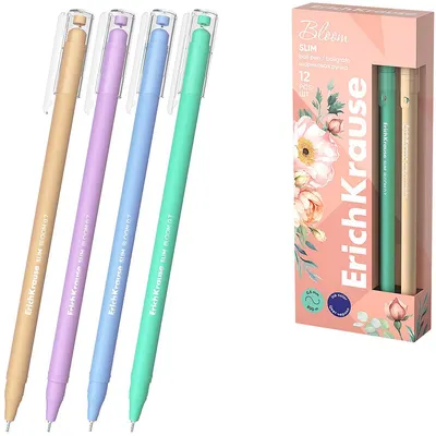 Pix Erich Krause Slim - Pastel Bloom, 0.7 mm, sortiment