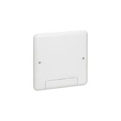 Multimedia box Batibox - max. capacity 1 x 5 module - dim. 142 x 142 mm