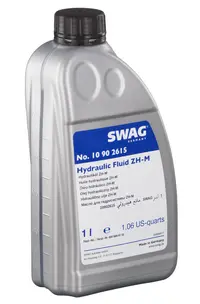Ulei hidraulic SWAG HYDRAULIC FLUID ZH-M 10 90 2615, culoare galben, volum 1 litru, MB 343.0 1L