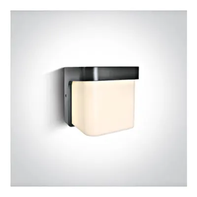 Donna 12W 600lm 3000K Ra80 230V IP54 antracit