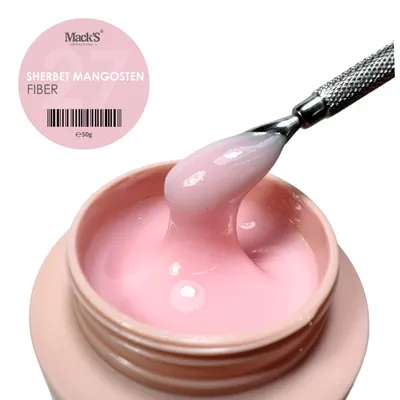 Gel Uv constructie Fiber Sherbet Mangosten 27 Mack's 50g