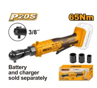 Surubelnita Antrenor cu Clichet si impact 3/8 20V 65Nm fara acumulator Ingco CDRLI2060151
