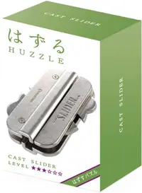 Puzzle logic metalic Hanayama - Cast Puzzle Slider Huzzle
