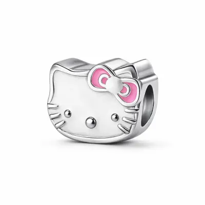 Talisman Pandantiv Hello Kitty Cu Argint