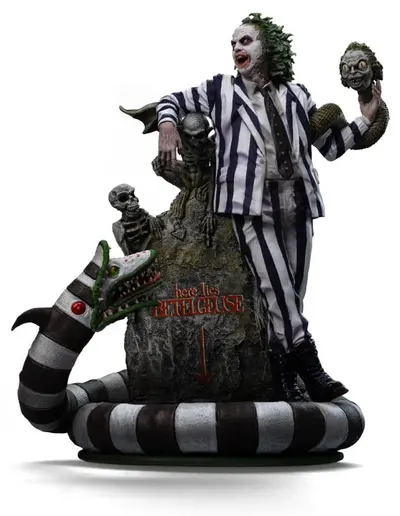 Statuetă Iron Studios Movies: Beetlejuice - Beetlejuice 1/10