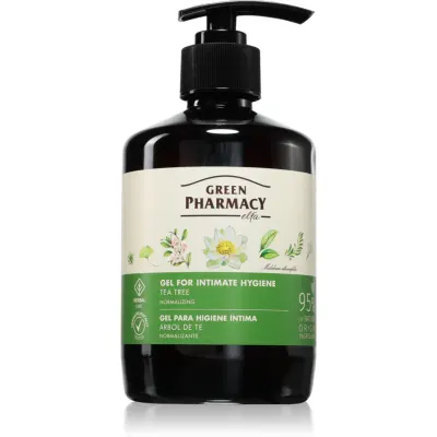 Green Pharmacy Marigold & Tea Tree Gel for Intimate Hygiene gel pentru igiena intima 370 ml