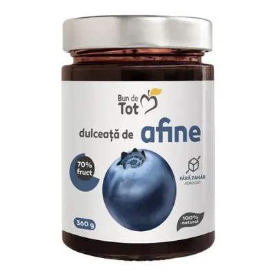 Bun de Tot Dulceata Afine, fara zahar, Dacia Plant | 360 g