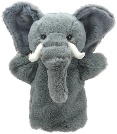 Papusa de mana stil manusa The Puppet Company Prieteni - Elefant