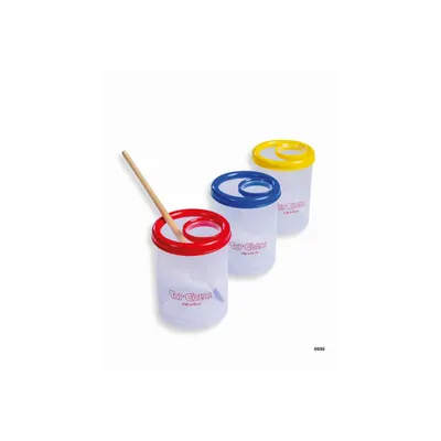 Borcan din plastic Toy Color pentru pensule