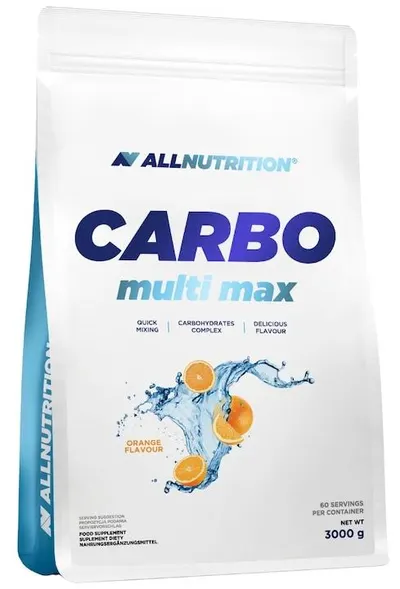 Carbo Multi Max, portocală, 3 kg, AllNutrition