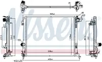 Radiator apa racire motor RENAULT GRAND SCENIC IV, MEGANE IV, SCENIC IV, TALISMAN 1.2 1.5D 1.5DH dupa 2015