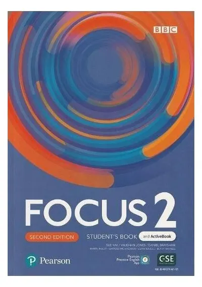 Focus 2 Student's Book and ActiveBook, 2nd edition (B1) - Paperback brosat