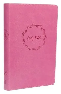 KJV, Deluxe Gift Bible, Imitation Leather, Pink, Red Letter Edition