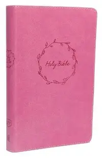 KJV, Deluxe Gift Bible, Imitation Leather, Pink, Red Letter Edition