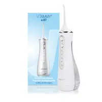 Irigator oral Vitammy eJET cu 4 moduri de functionare, 5 duze interschimbabile, reincarcare prin USB, functia GentleStart si SmartTimer, rezervor 200 ml