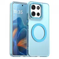 Husa MagSafe pentru Motorola Moto G86, Techsuit, CandyCase, Albastra