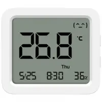 Stație meteo Xiaomi - Mi Temperature and Humidity Monitor 3, albă