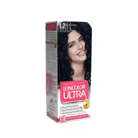 Vopsea de Par Permanenta Loncolor Ultra 1.2 Negru Albastru, 100 ml
