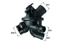 Termostat lichid racire (103 C, in carcasa) potrivit BMW 5 (F10), 5 (F11), 5 GRAN TURISMO (F07), 6 (F12), 6 (F13), 6 GRAN COUPE (F06), 7 (F01, F02, F03, F04) 3.0 3.0H 4.4 01.09-10.18