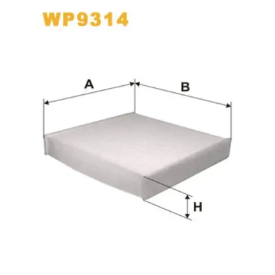 Filtru, aer habitaclu WIX FILTERS WP9314