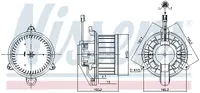 Ventilator habitaclu potrivit MERCEDES A (V177), A (W177), B SPORTS TOURER (W247), CLA (C118), CLA SHOOTING BRAKE (X118), EQA (H243), EQB (X243), GLA (H247), GLB (X247) 1.3-Electric 03.18-