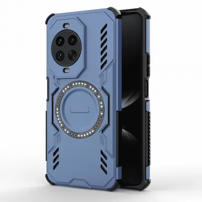Husa MagSafe pentru Huawei nova 14 Pro, Techsuit, ArmorMag, Albastra
