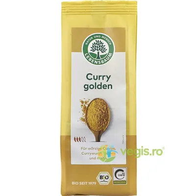 Curry Auriu pentru Orez, Legume si Carne Ecologic/Bio 50g