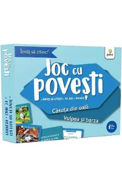 Joc cu povesti: Casuta din oala. Vulpea si barza 5 ani+