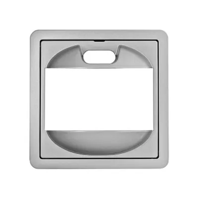 Placa fata pt.senzor miscare, alu