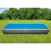 Intex Prelată solară de piscină, albastru, 960x466 cm, polietilenă