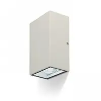 DIXIE 10x16 Corp de iluminat aplica alb 230V/350mA LED 2x5W 84° IP54 3000K
