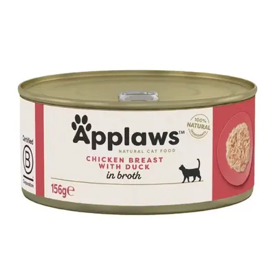 Applaws Chicken Breast with Duck, conserva, 156 g