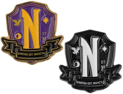 Insigna Moriarty Art Project Television: Wednesday - Nevermore Academy