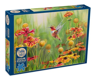 Puzzle Cobble Hill din 500 XXL de piese - Încercarea de a zbura
