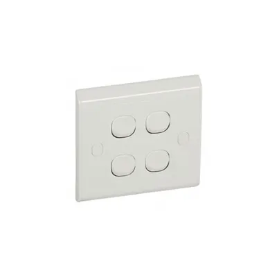Single pole switch Belanko - 4 module - Intrerupator switch - small rocker