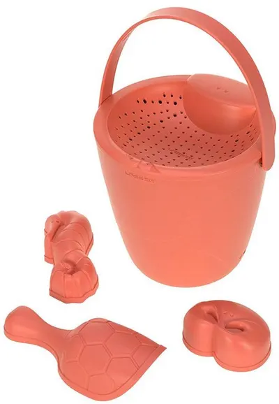 Set de jucării de nisip Lassig - Splash & Fun, roz, 5 buc