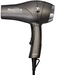 Uscător de păr pliabil Artero - Mojito, 1000W, 2 viteze, argintiu