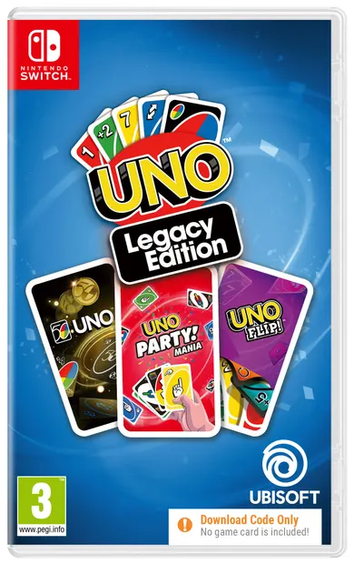 Uno: Legacy Edition - Cod în cutie (Nintendo Switch)