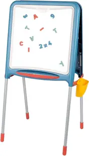 Tablă magnetică de desen Smoby – Alfabet și cifre