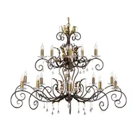 Corp de iluminat suspendat, lustra Amarilli 15 Light Chandelier – Bronze