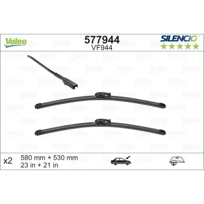 Lamela stergator VALEO 577944