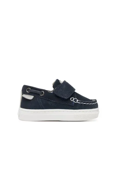 Mocasini baieti 41674 - Piele naturala - Bleumarin