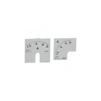 Scala ampermetru - 0-200 A - fixing on Usa