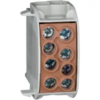 Clema derivatie, 35mm , 1P, Schrack IK026240 / 080210-X-4 maro
