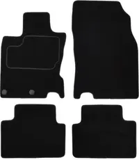 Covorase auto (set, velur, 4 bucati, culoare negru) NISSAN QASHQAI II dupa 2013