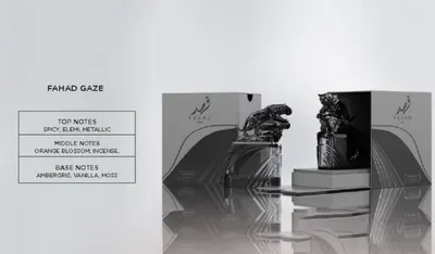 Apa de Parfum Arabiyat Prestige Fahad Gaze, Barbati, 100 ml