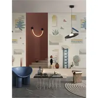 Lampa suspendata REFLET Nisipiu Negru Alb Otel & Acrylic LED G9 1x5 Wat 220-240 Volt IP20 Fara bec