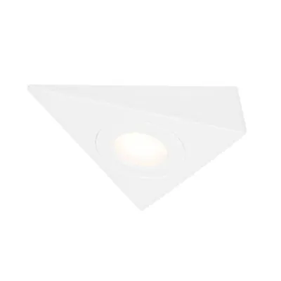 Carcasa triangulara pentruDL 126 Incastrat, alb